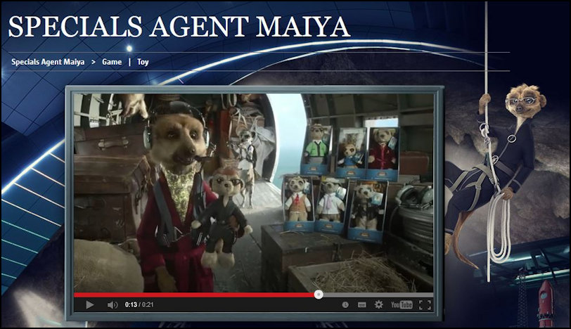 Maiya Meerkat Parachute Drop